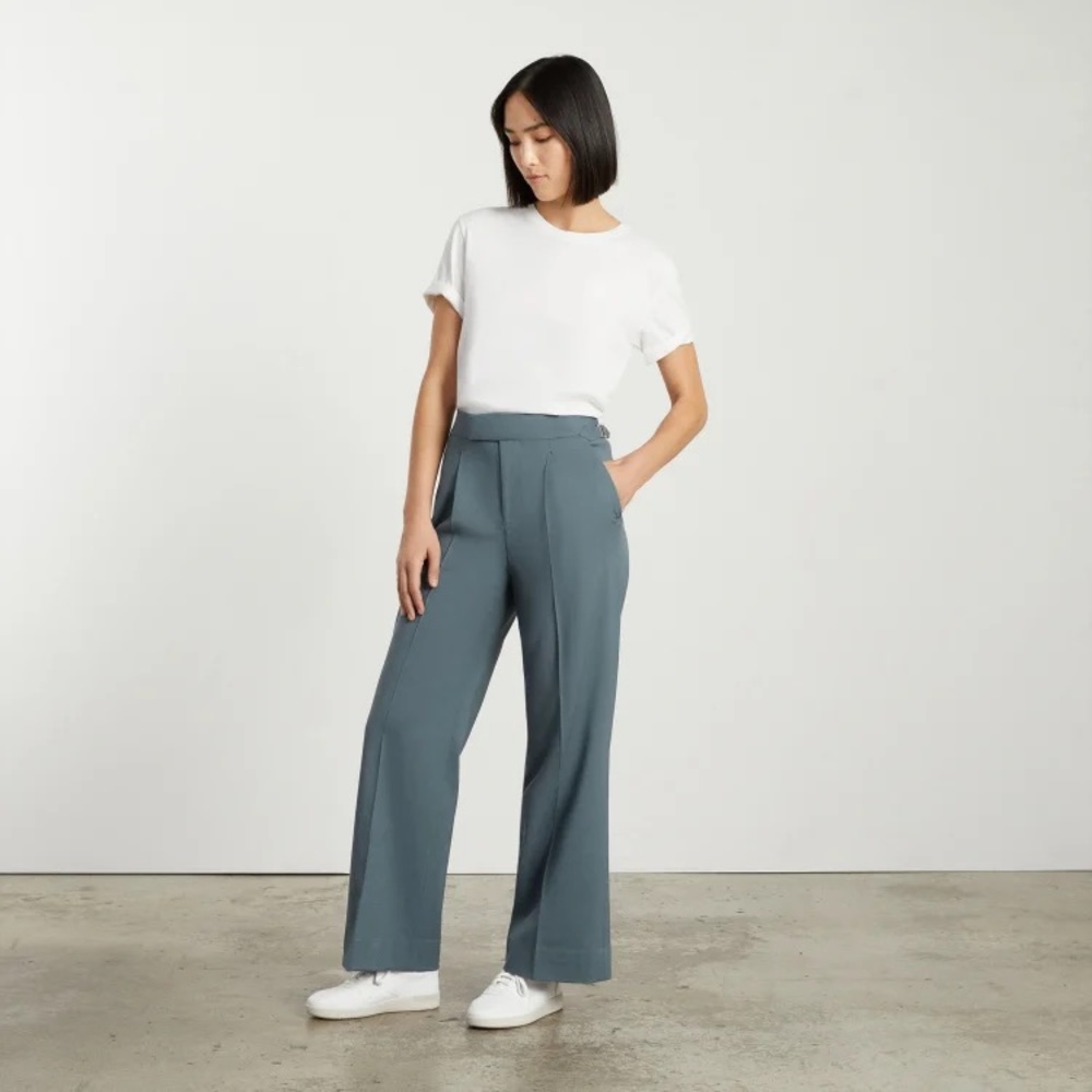 ISO: Everlane 80s Italian Wool Pant in Dusty Blue